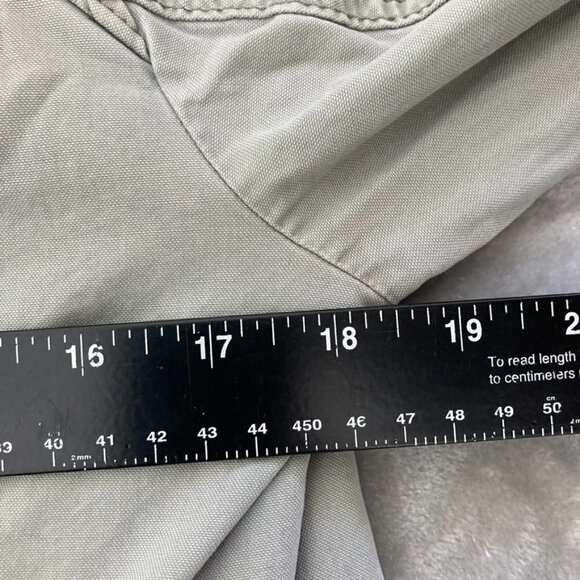 American Eagle Hooded Utility Jacket Brushed Sage Green w/ Removable Vest Small - Picture 8 of 11